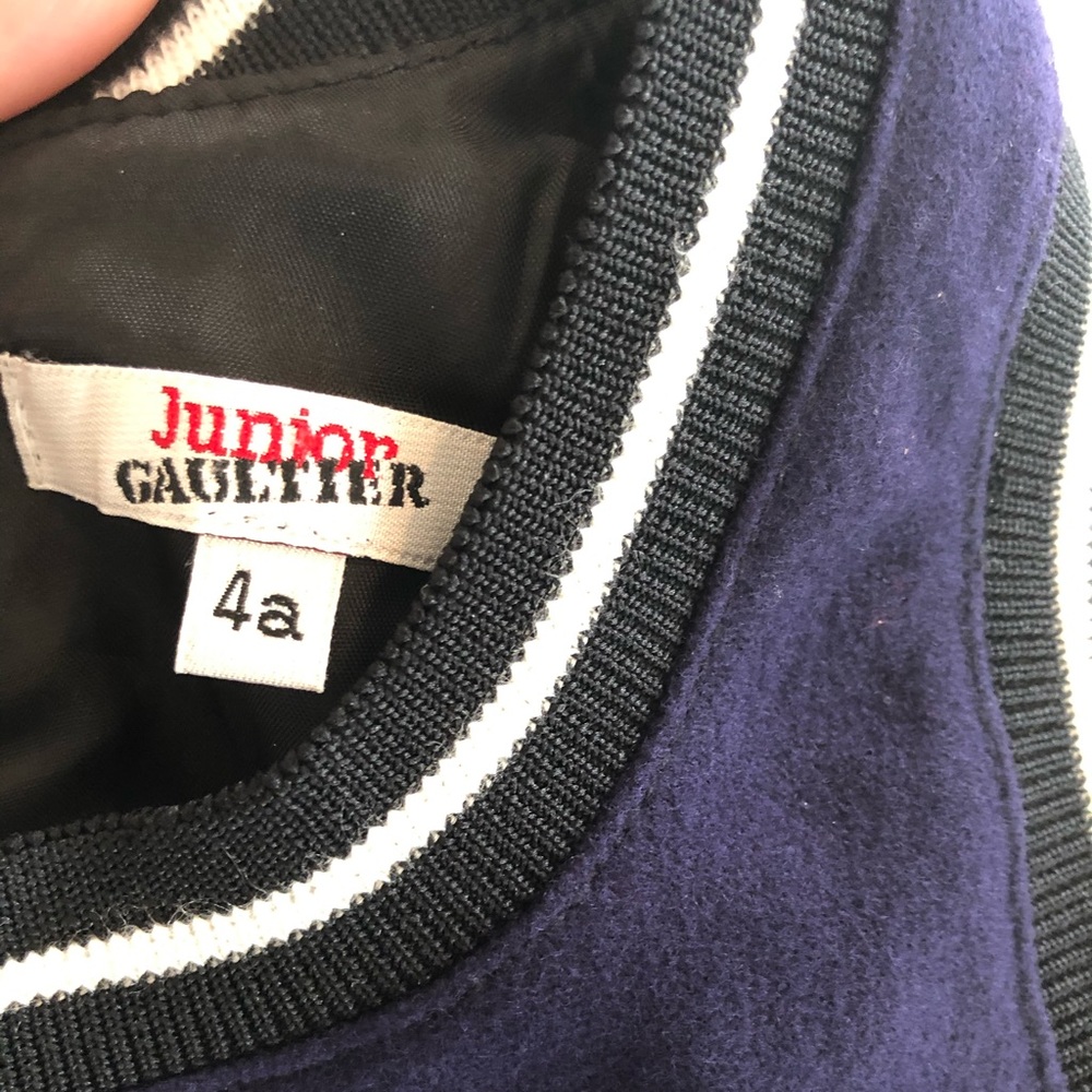 Junior Gaultier wool dress